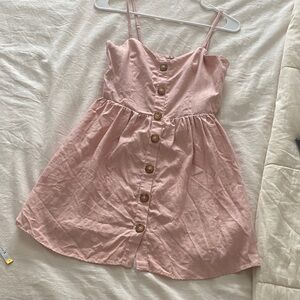 Reformation Pink Mini Dress